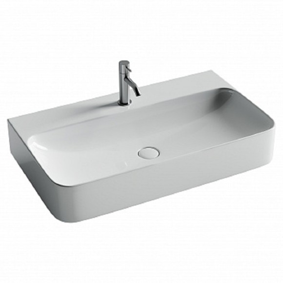 Ceramica Nova Раковина с 1 отверстием для смесителя Aura арт. CN2006