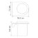 WasserKRAFT Подстаканник одинарный kammel k-8328white цвет: белый