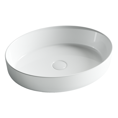 Ceramica Nova Раковина накладная овальная (белый) Element арт. CN5002