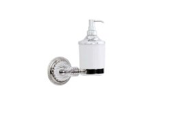 Boheme Дозатор для жидкого мыла латунь, керамика, хром Hermitage арт. 10397
