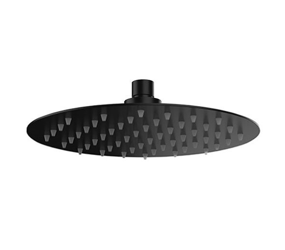 Remer Душевая головка d300 мм 357UFM30NOX, цвет: черный