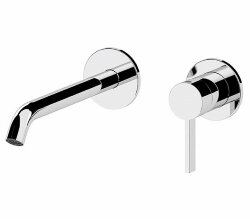 Remer Смеситель для раковины Metrica MC15PL скрытого монтажа, хром глянцевый Remer Смеситель для раковины Metrica MC15PL скрытого монтажа, хром глянцевый