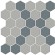 Мозаика Агуста 29.7x29.8см, 7 мозаичный микс матовый Kerama Marazzi арт. AD\A674\MM