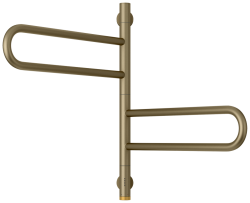 Электрический полотенцесушитель 567х535, Парео 4.0 Сунержа, 32-0823-0567 цвет: золотой шёлк 32 Электрический полотенцесушитель 567х535, Парео 4.0 Сунержа, 32-0823-0567 цвет: золотой шёлк 32