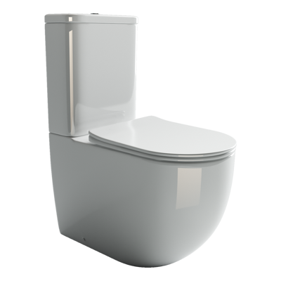 Ceramica Nova Напольный пристенный унитаз (белый) Mia арт. CN1801