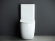 Ceramica Nova Напольный пристенный унитаз (белый) Mia арт. CN1801