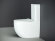 Ceramica Nova Напольный пристенный унитаз (белый) Mia арт. CN1801