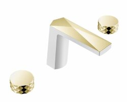 Boheme Смеситель для раковины белый золото Venturo арт. 150-WG-DIAMOND Boheme Смеситель для раковины белый золото Venturo арт. 150-WG-DIAMOND