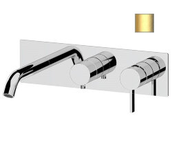 Remer Смесителей для ванны и душа Metrica MC54D3BG скрытого монтажа, золото матовый Remer Смесителей для ванны и душа Metrica MC54D3BG скрытого монтажа, золото матовый