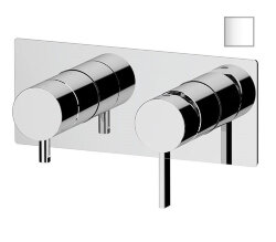 Remer Смеситель для ванны и душа Metrica MC93ZBO скрытого монтажа, белый матовый Remer Смеситель для ванны и душа Metrica MC93ZBO скрытого монтажа, белый матовый