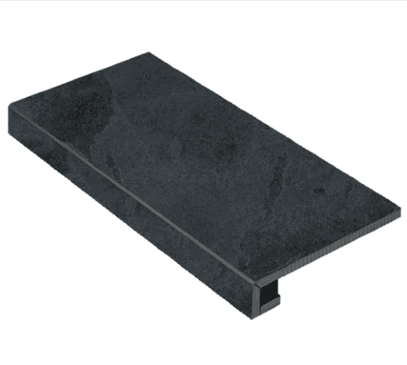 Italon Ступень угловая Titanio Scalino Angolare Sinistro 33x60, под бетон, цемент, камень Materia - 620070000825