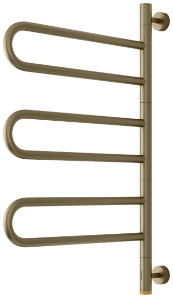 Электрический полотенцесушитель 773х535, Парео 4.0 Сунержа, 32-0823-0773 цвет: золотой шёлк 32