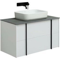 Allen Brau Тумба под раковину Reality, белый матовый - 1.32006.WM