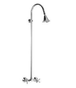 Remer Душевая стойка со смесителем для душа Liberty 36LI, цвет: хром