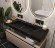 Boheme столешница моноблок nero marquina (1210x452x80), Flat арт. 859-120-NM