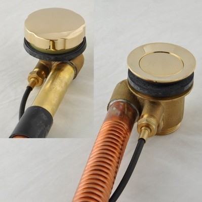 Remer Cлив-перелив для ванны 96VADO цвет: золото Remer Cлив-перелив для ванны 96VADO цвет: золото