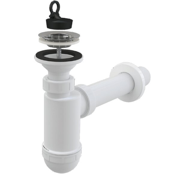 Alcaplast Сифон для раковины (a410), белый арт. AG210512432