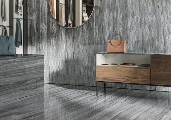 Керамогранит Шарм Эдванс Палиссандро Дарк Рет 80x160 Charme advance, Italon под травертин - 610010002164