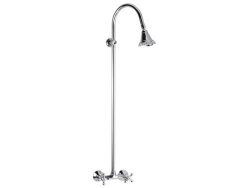 Remer Душевая стойка со смесителем для душа Liberty36LICE, цвет: хром