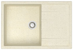 Azario Кухонная мойка Vision 750x505x218 искусственный мрамор, бежевый Vision арт. CS00078338