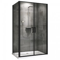 Abber Душевой уголок 1000x700мм Sonnenstrand, черный арт. AG04100BC-S70B Abber Душевой уголок 1000x700мм Sonnenstrand, черный арт. AG04100BC-S70B