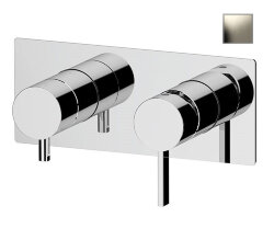 Remer Смеситель для ванны и душа Metrica MC93ZXV скрытого монтажа, сталь глянцевый Remer Смеситель для ванны и душа Metrica MC93ZXV скрытого монтажа, сталь глянцевый