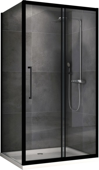 Abber Душевой уголок 1300x900мм Schwarzer Diamant, черный арт. AG30130BH-S90B