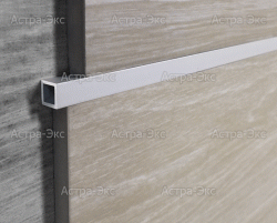 Профиль прямоугольной формы из алюминия Н/а: 10х10/ 15x15/ 10x20/ 30x30 мм арт. TQ