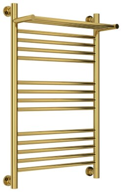 Водяной полотенцесушитель Богема с полкой+ 800х500 (золото) Сунержа арт. 03-0223-8050 Водяной полотенцесушитель Богема с полкой+ 800х500 (золото) Сунержа арт. 03-0223-8050