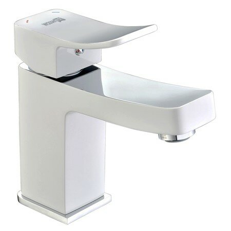 WasserKRAFT Смеситель для раковины aller 1063w цвет: белый