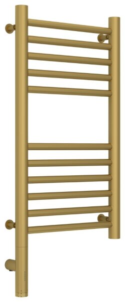 Электрический полотенцесушитель Богема 3.0 прямая 600х300 МЭМ левый (матовое золото) Сунержа арт. 032-5804-6030