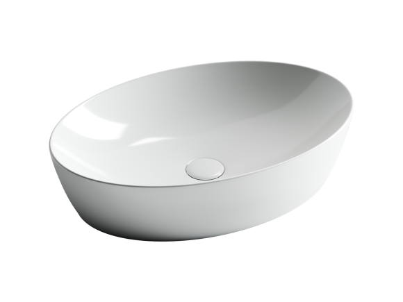 Ceramica Nova Раковина накладная овальная (белый) Element арт. CN5018