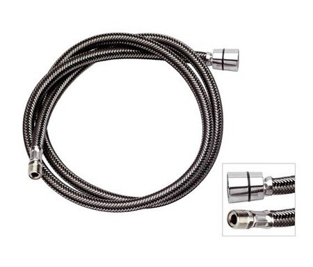 Remer Шланг для душа 150 см. 332NX1512150, цвет: черный