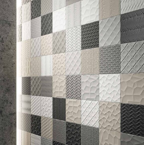 Italon Декор Play Silver 15x15, пэчворк Genesis - 600010001992