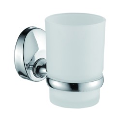 Держатель стакана матовое стекло, Haiba, хром арт. HB1606 Держатель стакана матовое стекло, Haiba, хром арт. HB1606