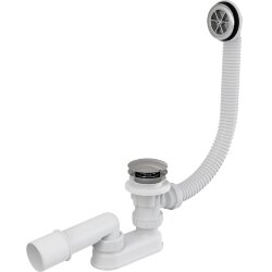 Alcaplast Слив-перелив click-clack, хром арт. A505KM