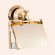 Tiffany World Держатель для туалетной бумаги с крышкой, подвесной, Harmony, золото TWHA219oro