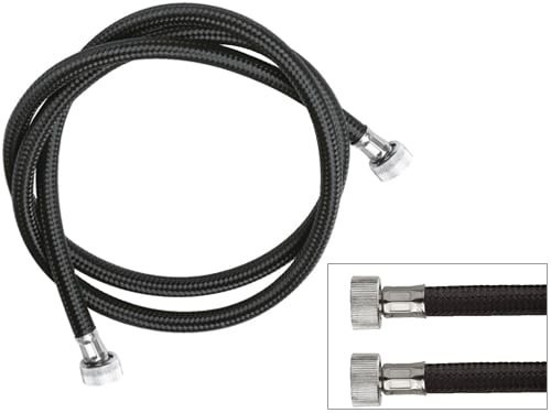 Remer Шланг для душа 120 см. 332NY120, цвет: чёрный