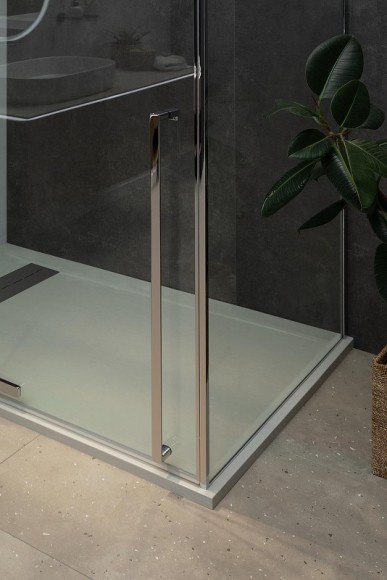 Allen Brau Душевая стенка Priority, хром - 3.31013.00