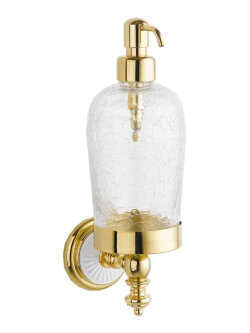 Boheme Дозатор жидкого мыла латунь, стекло, золото Palazzo арт. 10117