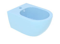 GSG Биде подвесное Like LKBISO022, цвет: небесно голубой