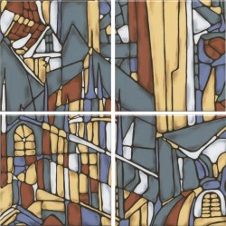 Панно Витраж 30x30см, Kerama Marazzi арт. OP\A203\4x\17000 Панно Витраж 30x30см, Kerama Marazzi арт. OP\A203\4x\17000