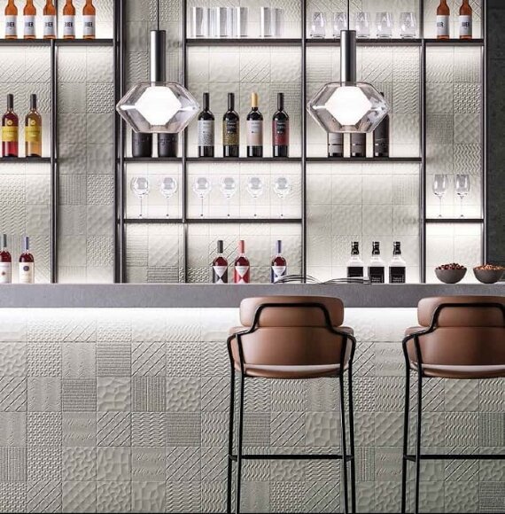 Italon Декор Play White 15x15, пэчворк Genesis - 600010001990