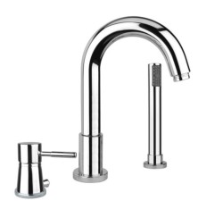 Fiore Комплект смесителя на борт ванны на 3 отверстия, Xenon, 44CR5155 цвет: хром Fiore Комплект смесителя на борт ванны на 3 отверстия, Xenon, 44CR5155 цвет: хром