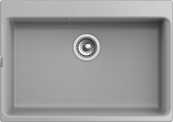 Мойка для кухни 730x520 Axel Rivelato, серая арт. Х-70 grigio metallizzato Мойка для кухни 730x520 Axel Rivelato, серая арт. Х-70 grigio metallizzato