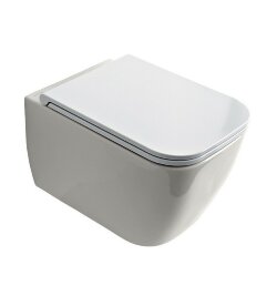 Scarabeo Унитаз подвесной, безободковый, цвет белый матовый, Teorema 2.0 арт. 5126/CL 41