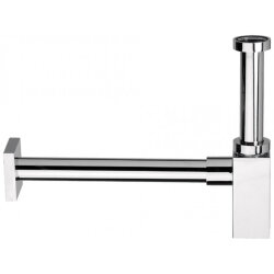 Remer Литой сифон для раковины и биде 960114, цвет: хром