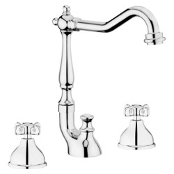 Webert смеситель для раковины, Ottocento, OT750202015 цвет: хром Webert смеситель для раковины, Ottocento, OT750202015 цвет: хром