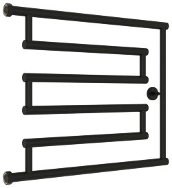 Водяной полотенцесушитель High-Tech+ model "L" 500х650 (матовый чёрный) Сунержа арт. 31-4052-5065 Водяной полотенцесушитель High-Tech+ model "L" 500х650 (матовый чёрный) Сунержа арт. 31-4052-5065