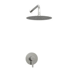 WasserKRAFT Встраиваемый комплект для душа с верхней душевой насадкой a12497 wern 4200 цвет: никель WasserKRAFT Встраиваемый комплект для душа с верхней душевой насадкой a12497 wern 4200 цвет: никель